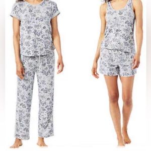 Lucky Brand Womens 4 piece pajama set size S